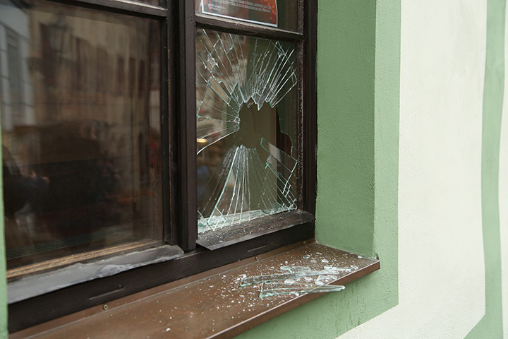 A2B Glass are able to board up broken windows while they are being repaired in Norwich.